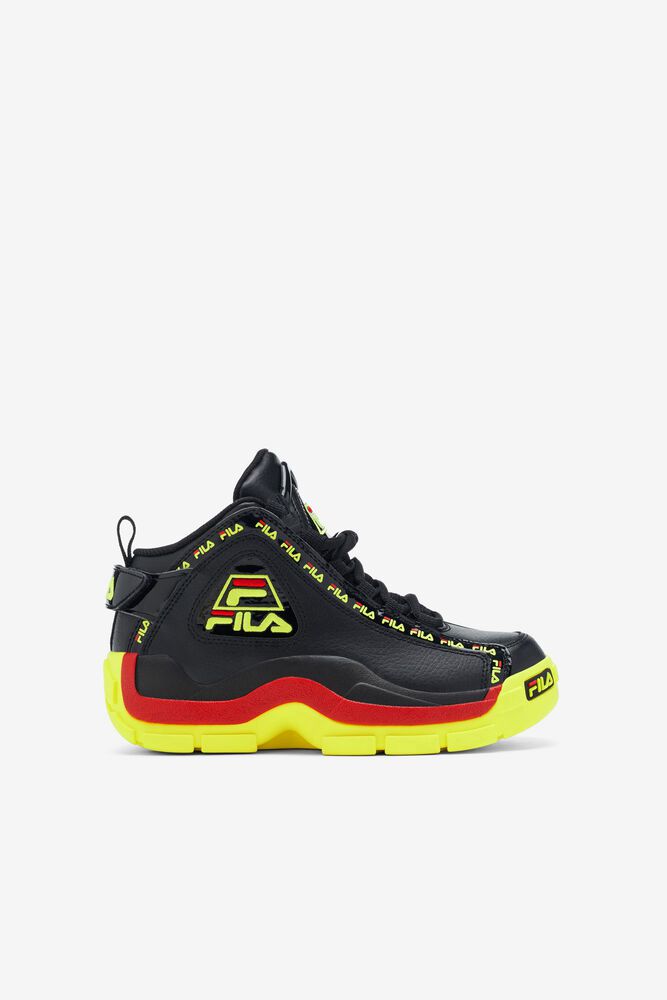 Fila Lasten Tennarit Grant Hill 2 Repeat Mustat - CQBS-92756